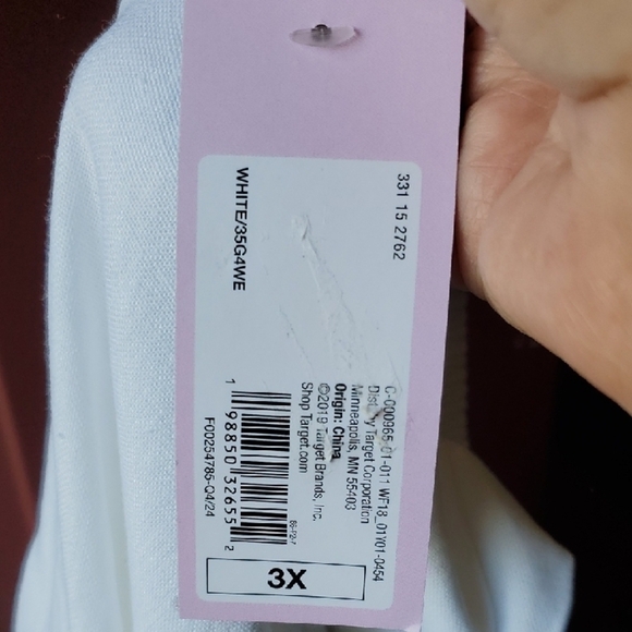 Wild Fable White Wide Leg Pants Relaxed Fit - Picture 5 of 10